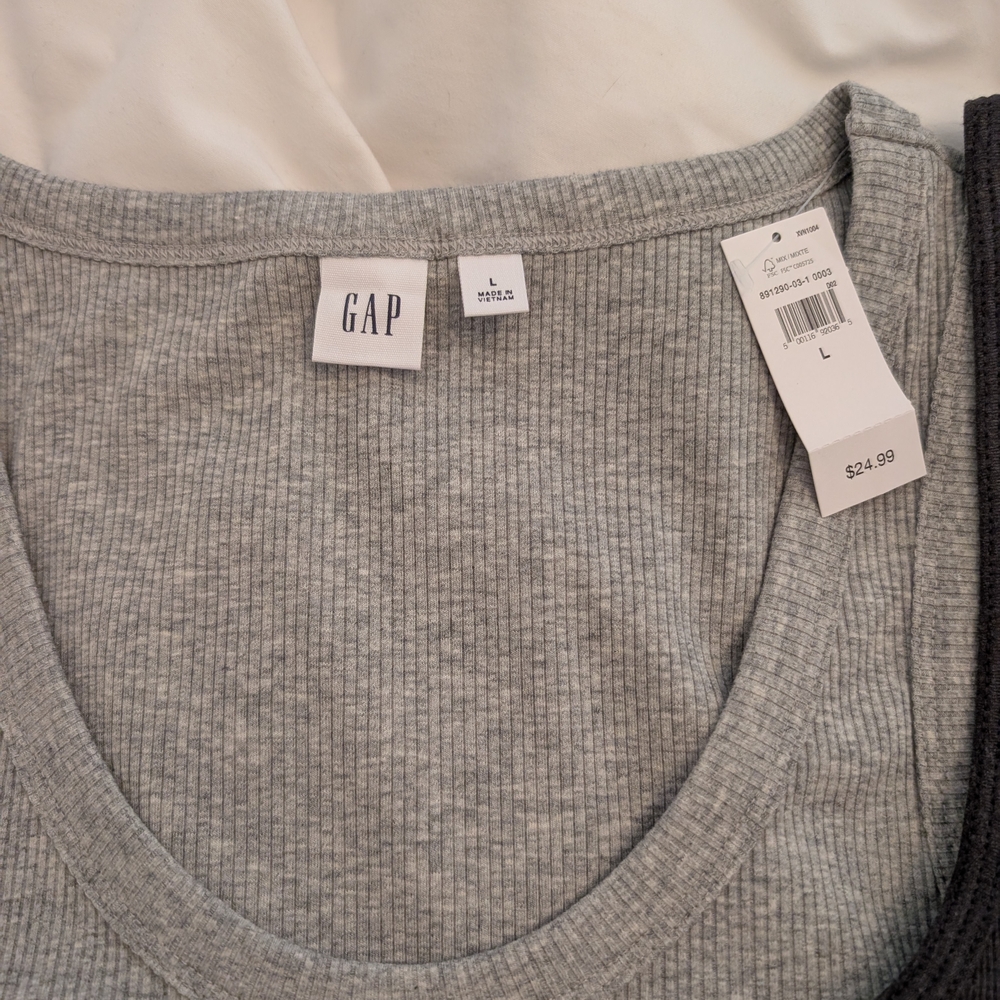 GAP and Old Navy Gray Tank Tops